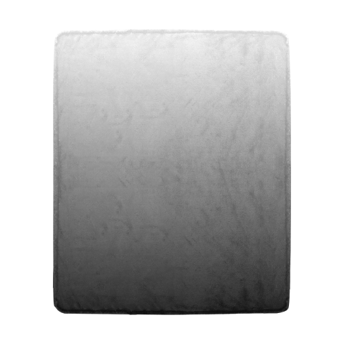 Black Silver and White Ombre Ultra-Soft Micro Fleece Blanket 50"x60"