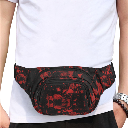 Scary Blood by Artdream Fanny Pack/Small (Model 1677)
