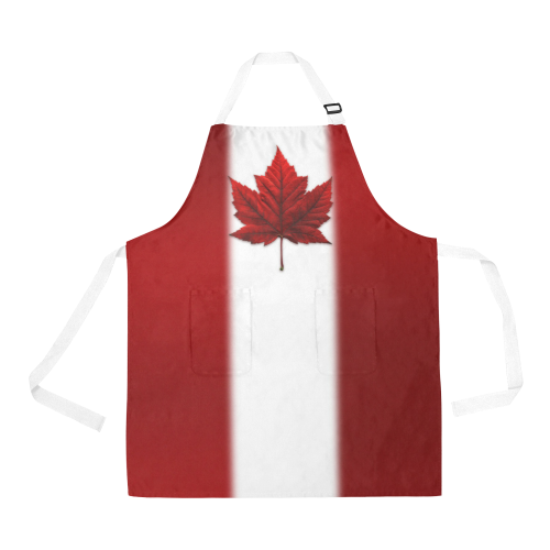 Canada Flag Aprons All Over Print Apron