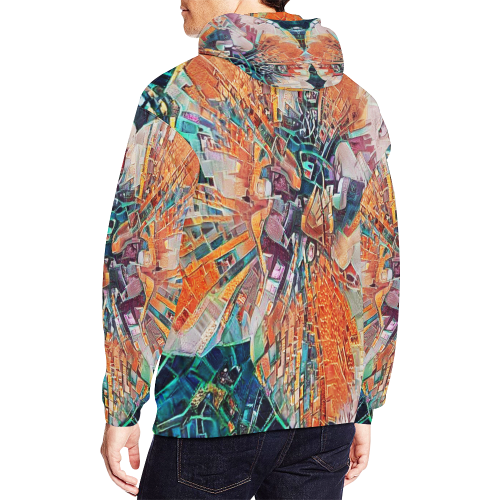 a single beauty 44b All Over Print Hoodie for Men (USA Size) (Model H13)