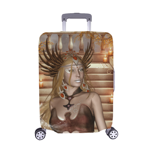 Beautiful fairy Luggage Cover/Medium 22"-25"