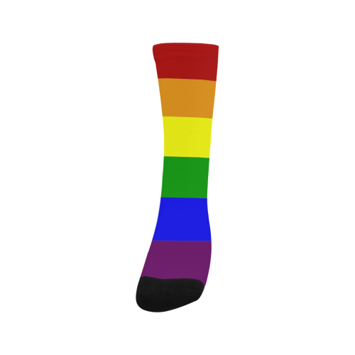 Rainbow Flag Men's Custom Socks