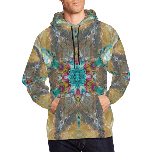 #annabellerockz #pattern #hoodie #men All Over Print Hoodie for Men/Large Size (USA Size) (Model H13)