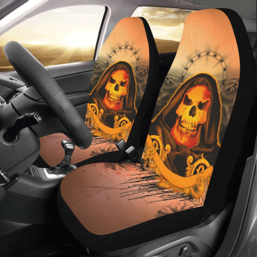 The skulls Car Seat Covers (Set of 2)