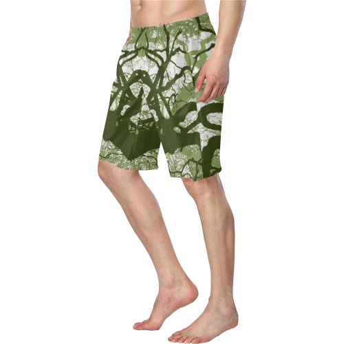 INTO THE FOREST 11 Men's Swim Trunk/Large Size (Model L21)