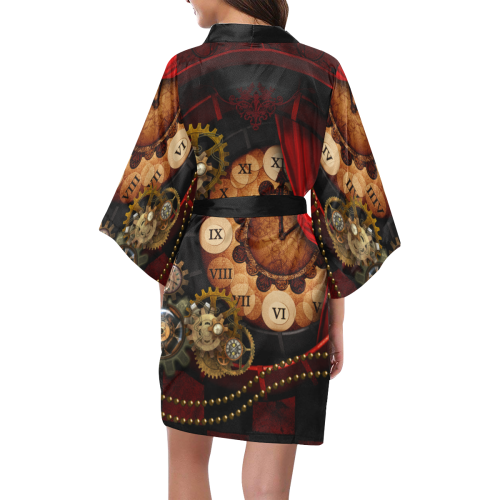 Steampunk, wonderful clockwork Kimono Robe