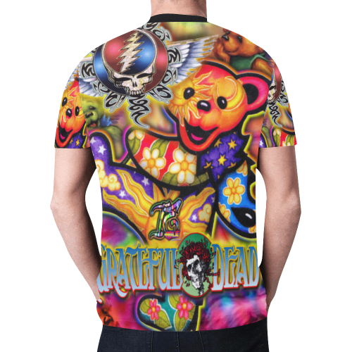 Grateful Dead Bears by TheONE Savior @ ImpossABLE Endeavors New All Over Print T-shirt for Men (Model T45)