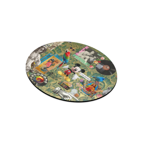 Your Childhood, My Childhood Round Mousepad