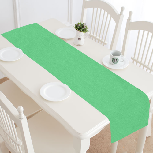 color Paris green Table Runner 16x72 inch