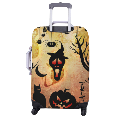 Funny halloween design Luggage Cover/Large 26"-28"