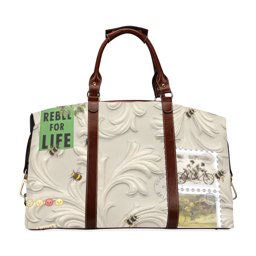 Running Out of Time Classic Travel Bag (Model 1643) Remake