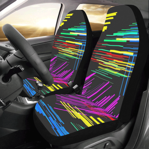 New Pattern factory 2A by JamColors Car Seat Covers (Set of 2)