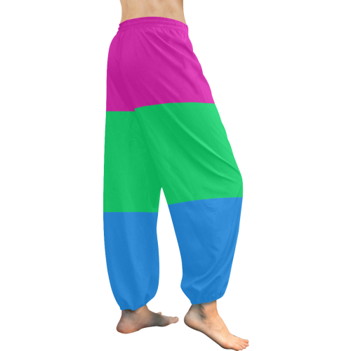 Polysexual Flag Women's All Over Print Harem Pants (Model L18)