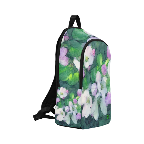 Apple Blossom. Inspired by the Magic Island of Gotland. Fabric Backpack for Adult (Model 1659)