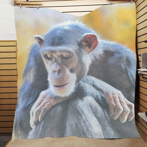 awesome chimp 1016 Quilt 60"x70"