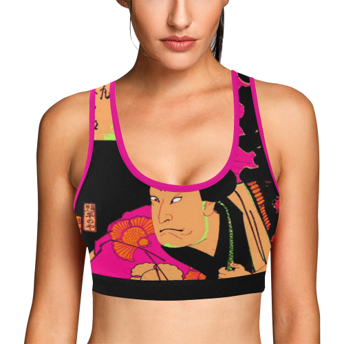 THE ACTOR 6 Women's All Over Print Sports Bra (Model T52)