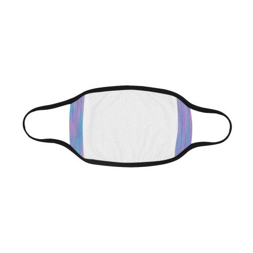 Purple Turquoise Watercolor Mouth Mask
