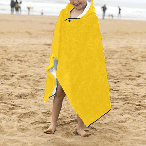 color mango Kids' Hooded Bath Towels