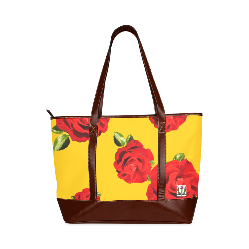 Fairlings Delight's Floral Luxury Collection- Red Rose Handbag 53086j3 Tote Handbag (Model 1642)