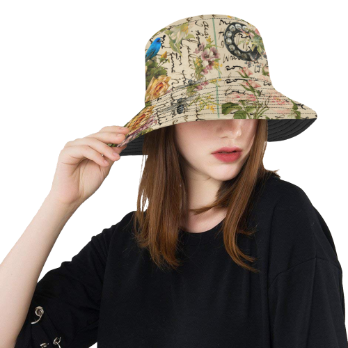 The Writer All Over Print Bucket Hat