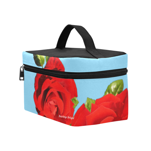 Fairlings Delight's Floral Luxury Collection- Red Rose Lunch Bag/Large 53086a14 Lunch Bag/Large (Model 1658)