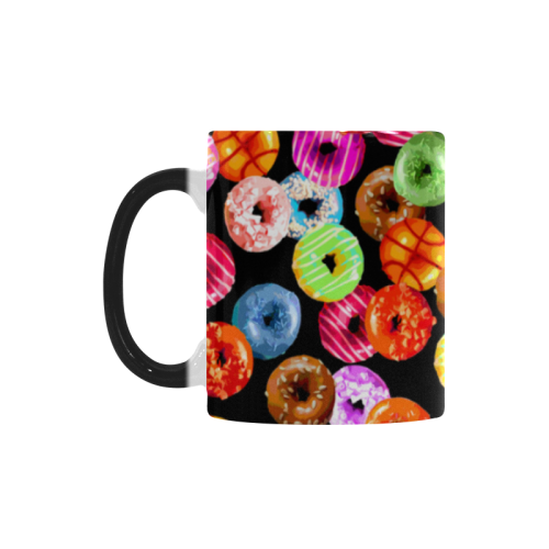 Colorful Yummy DONUTS pattern Custom Morphing Mug (11oz)