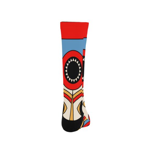 Aztec Religion Tribal Men's Custom Socks