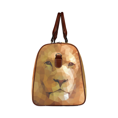 Polymetric Lion Waterproof Travel Bag/Small (Model 1639)