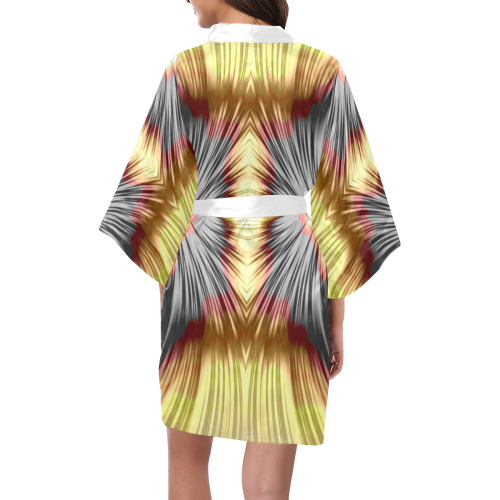 Magical Mitosis Fractal Abstract Kimono Robe
