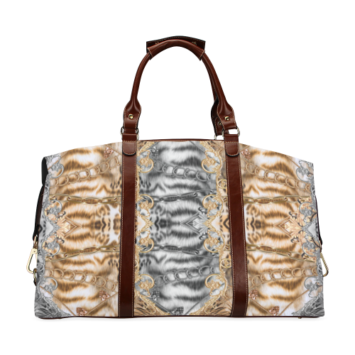 Luxury Abstract Design Classic Travel Bag (Model 1643) Remake