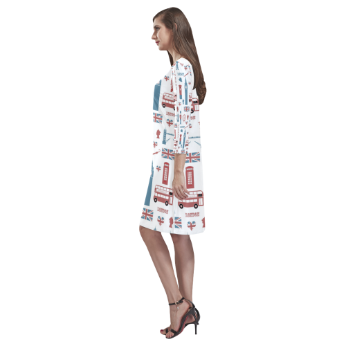 I love London Rhea Loose Round Neck Dress(Model D22)