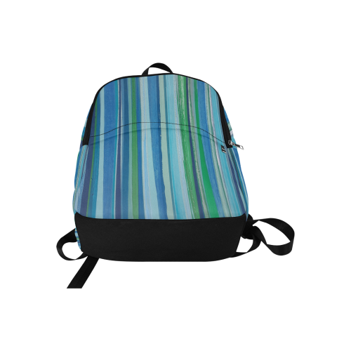 painted stripe Fabric Backpack for Adult (Model 1659)