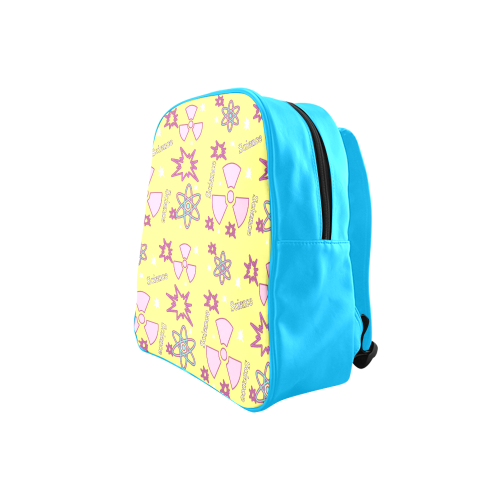 SCIENCE GIRL BGB PRINT BACKPACK School Backpack (Model 1601)(Small)