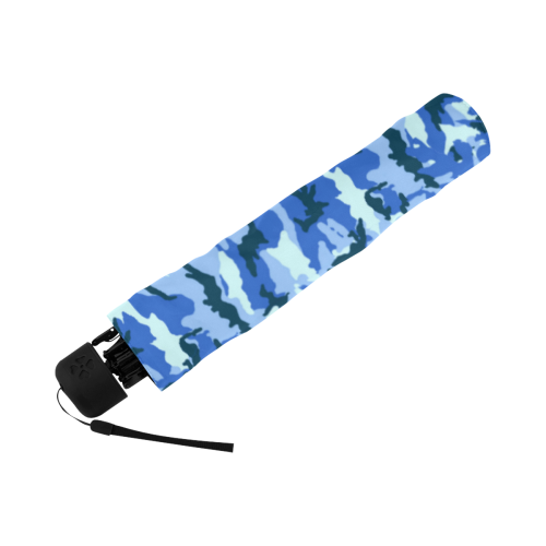 Woodland Blue Camouflage Anti-UV Foldable Umbrella (U08)