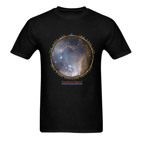 Celestial-Image-Port Men's T-Shirt in USA Size (Two Sides Printing)