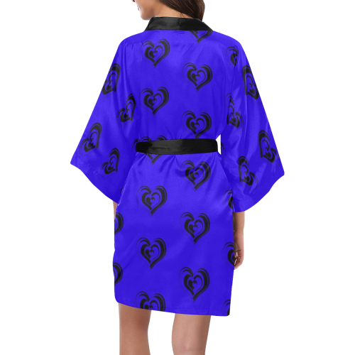 lovely hearts 17D by JamColors Kimono Robe