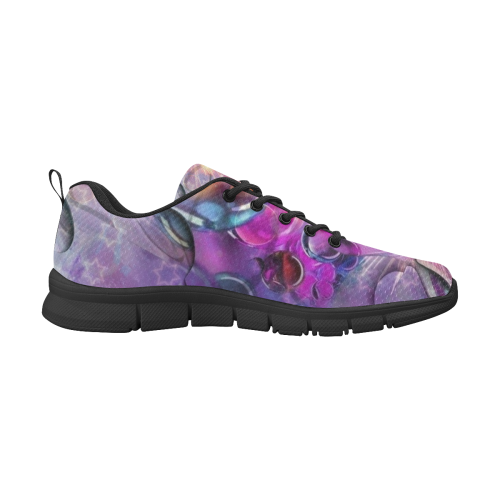 Butterfly Space by Nico Bielow Women's Breathable Running Shoes/Large (Model 055)