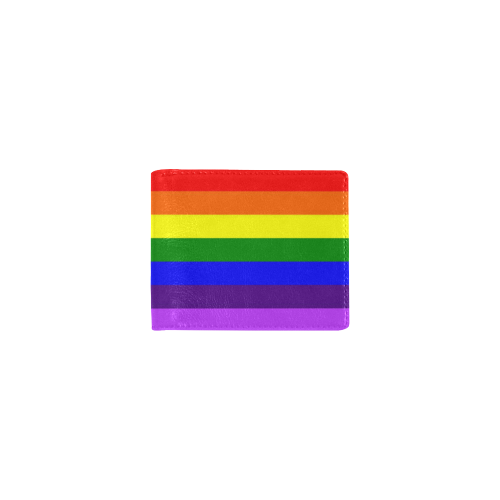 Rainbow Flag (Gay Pride - LGBTQIA+) Mini Bifold Wallet (Model 1674)