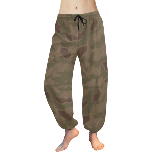 sumpfmuster 43 camouflage Women's All Over Print Harem Pants (Model L18)