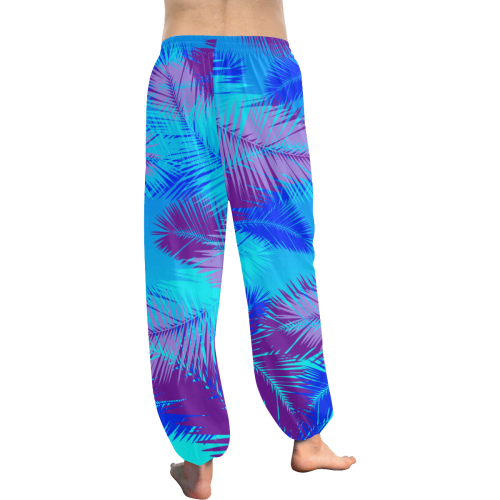 Summer Island pop art design Women's All Over Print Harem Pants (Model L18)