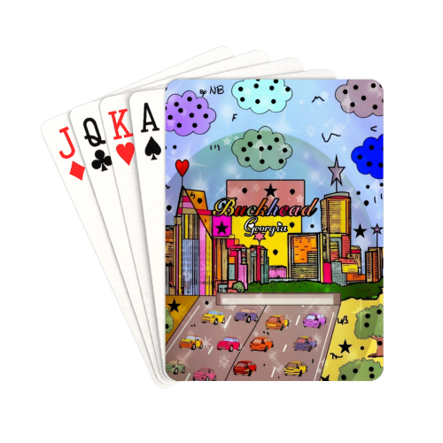 Buckhead by Nico Bielow Playing Cards 2.5"x3.5"
