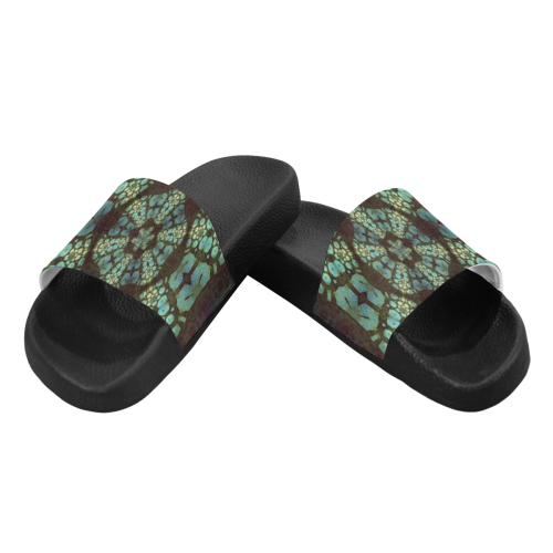 illusion Men's Slide Sandals (Model 057)