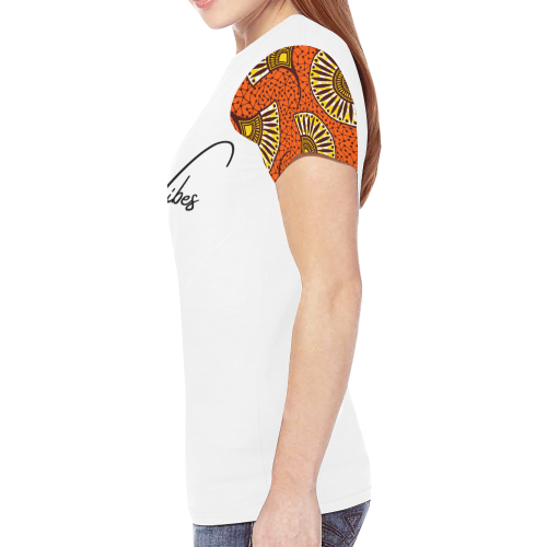 T shirt Wax 2 GV New All Over Print T-shirt for Women (Model T45)
