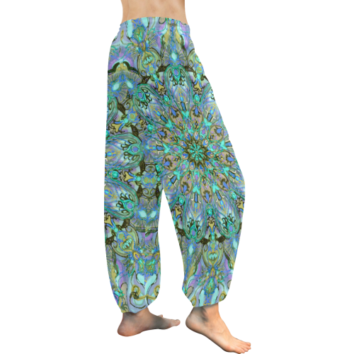mandala 2 Women's All Over Print Harem Pants (Model L18)
