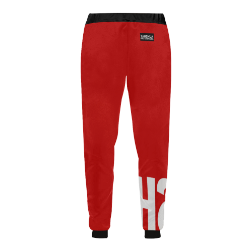 Red Men's All Over Print Sweatpants (Model L11)