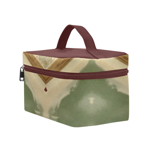 Geometric Camo version 1 Lunch Bag/Large (Model 1658)