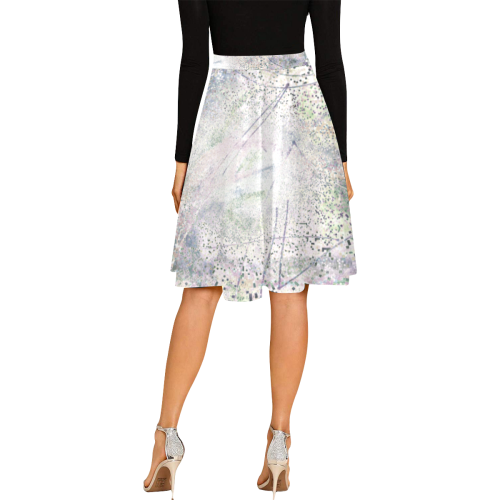 PixelCloud Melete Pleated Midi Skirt (Model D15)