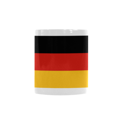 German Flag Colored Stripes Custom Morphing Mug (11oz)