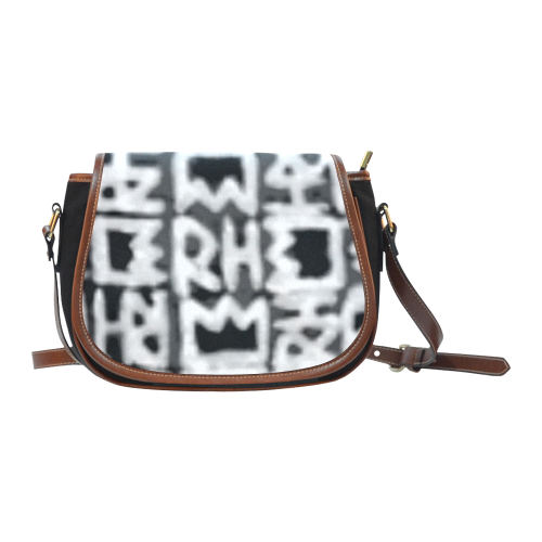 Katie Satchel Saddle Bag/Small (Model 1649)(Flap Customization)