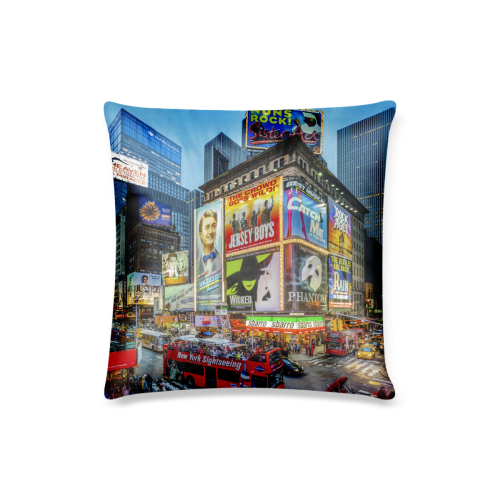 Times Square III Special Finale Edition Custom Pillow Case 16"x16"  (One Side Printing) No Zipper